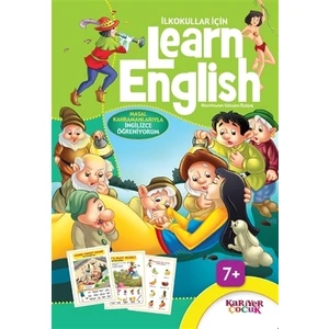 Kariyer Yayınları İlkokullar İçin Learn English (Yeşil)