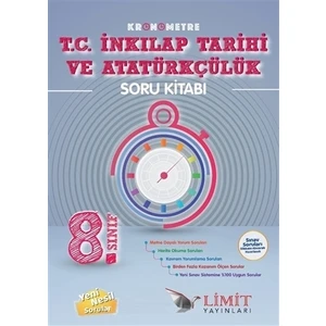 Limit Yayınları 8. Sınıf Kronometre T.C. İnkılap Tarihi ve Atatürkçülük Soru Bankası