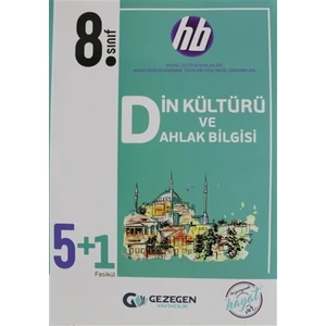 Gezegen Yayıncılık 8.Sınıf Din Kültürü ve Ahlak Bilgisi 5+1 Fasikül