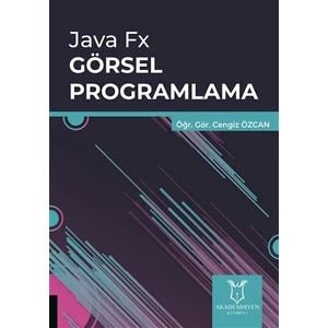 Akademisyen Kitabevi Java FX Görsel Programlama