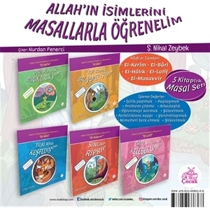 Allah'ın İsimlerini Masallarla Öğrenelim Seti (5 Kitap Takım)