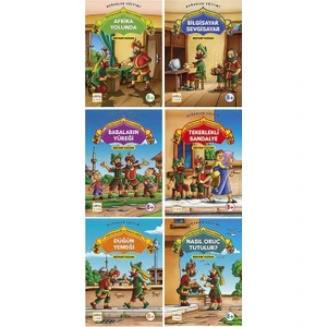 Güler Yüzle Tatlı Söz Hacivat'la Karagöz Dizisi (6 Kitap Takım)