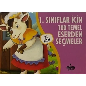 1. Sınıflar İçin 100 Temel Eserden Seçmeler (32 Kitap Kutulu)
