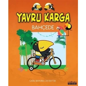 Yavru Karga Bahçede