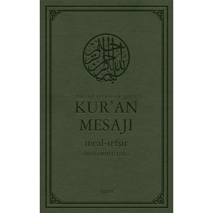 Nüzul Sırasına Göre Kur'an Mesajı Meal - Tefsir (Mushaflı Arapça Metinli Büyük Boy)