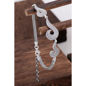 Sümer Telkari Tasarım Gümüş Bileklik 3126