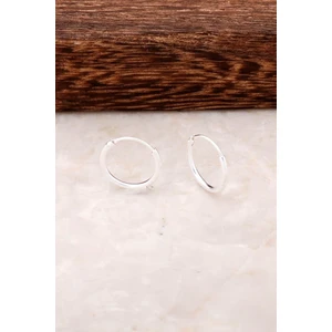 Sümer Telkari Gümüş Mini Boy Halka Küpe 4517