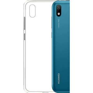 Huawei Y5 2019 İnce Şeffaf Kılıf - Şeffaf Beyaz