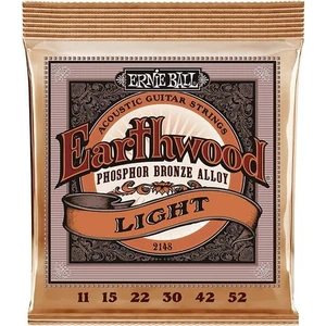 Ernie Ball P02148 Phosphor Bronze 11-52 Akustik Gitar Teli