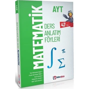 Ayt - Matematik  Ders Föyü
