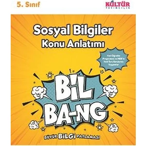 Kültür Yayıncılık 5.Sınıf Sosyal Bilgiler Konu Anlatım (Bil-Bang)