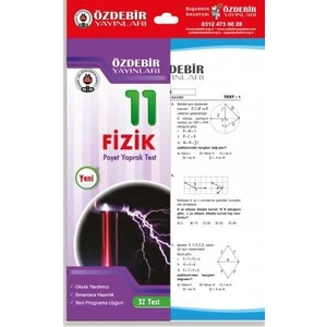 Özde Bir Yayınları  11. Sınıf Fizik  Poşet Yaprak Test