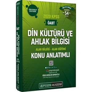 Pegem Akademi Yayıncılık ÖABT Din Kültürü ve Ahlak Bilgisi Konu Anlatımlı