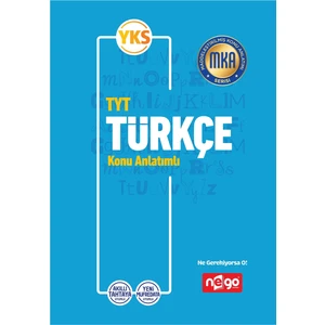 Nego Yayınları TYT Türkçe Konu Anlatımlı