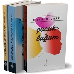 Gorki Otobiyografik Üçleme (3 Kitap Takım)