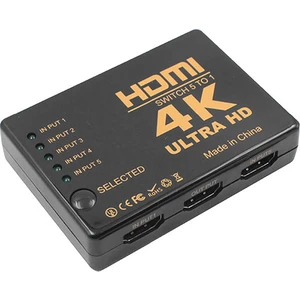 SL-HSW4K55 HDMI 5 to1 Swıtch 4K x 2K LR +Adaptör
