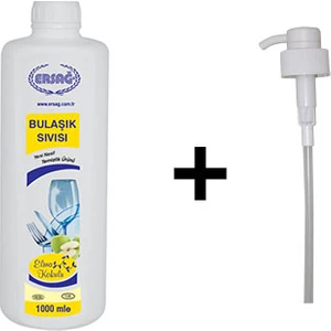 Bulaşık Sıvısı (Elma Kokulu) 1000 ml .pompalı