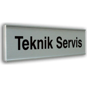 PassPano Alumınyum Plate Levha  TEKNİK SERVİS  7X25  cm