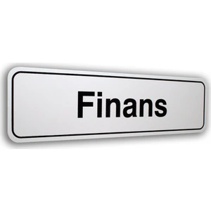 PassPano Pvc Foam Levha FİNANS 7 x 25 cm