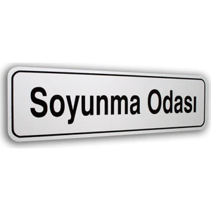 PassPano Pvc Foam Levha SOYUNMA ODASI   7 x 25 cm