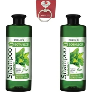 Botanics Isırgan Özlü Parlaklık Veren Şampuan -  Farmasi 500 ml Isırgan Şampuan 2 Adet - Selfie Yüzüğü