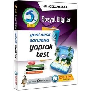Çanta Yayınları 5. Sınıf Sosyal Bilgiler Yaprak Test