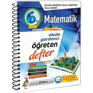 Çanta Yayınları 6. Sınıf Matematik Öğreten Defter