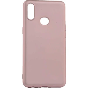 Case Street Samsung Galaxy A10s Kılıf Premier Silikon Esnek Koruma + Nano Glass Bronz