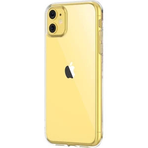 Case Street Apple iPhone 11 Kılıf Süper Sillikon Yumuşak Arka Koruma + Nano Glass Şeffaf