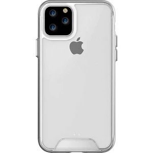 Apple iPhone 11 Pro Max Kılıf Gard Nitro Şeffaf Sert Silikon + Nano Glass Şeffaf