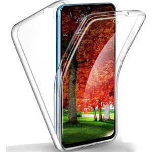 Huawei Y5 2019 Kılıf Ön Arka Şeffaf Silikon Koruma Şeffaf