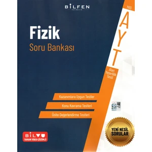 Bilfen Yayınları 12. Sınıf AYT Fizik Soru Bankası