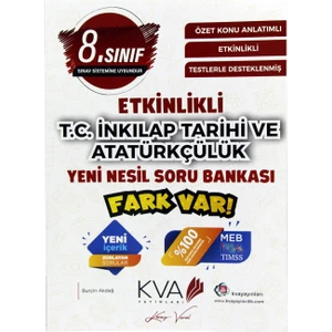 Koray Varol Akademi  8.Sınıf Fark Var Inkılap Tarihi Etkinlikli Soru Bankası
