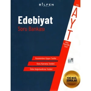 Bilfen Yayınları 12. Sınıf AYT Edebiyat Soru Bankası