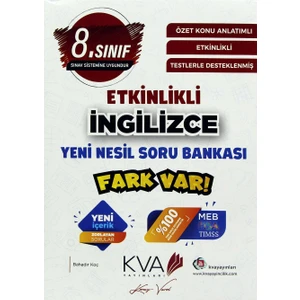 Koray Varol Akademi  8.Sınıf Fark Var Ingilizce Etkinlikli Soru Bankası