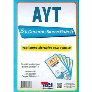 Açı Yayınları AYT 5'Li Deneme Sınavı Paketi