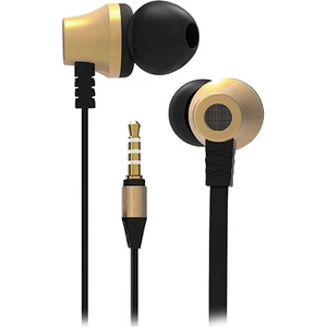S-link SL-KU150 Mobil Uyumlu Taşıma Çantalı Kulak İçi Siyah/Gold Mikrofonlu Kulaklık