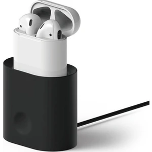 Airpods Dock Masa Üstü Şarj İstasyonu - Siyah