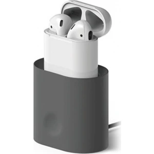 Airpods Dock Masa Üstü Şarj İstasyonu - Gri