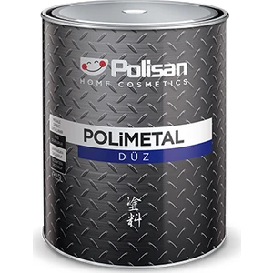 Polimetal Düz 2,5 lt Siyah