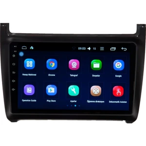 Volkswagen 2012 Polo 9"Android Double Teyp