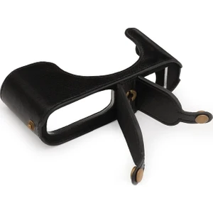 MG1718 Leica Q2 Hakiki Deri Kamera Çantası Tek Dip