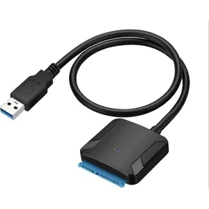 USB 3.0 To Sata HDD Kablo 3.5" Hard Disk Kablosu+Adaptör