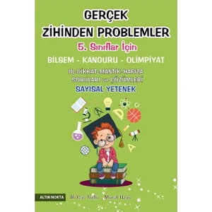 5. Sınıf Gerçek Zihinden Problemler Kanguru-Olimpiyat Kitabı