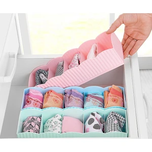 3lü Çekmece Içi Çorap Düzenleyici 5 Bölmeli