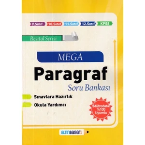 Altın Başarı Yayınları Paragraf Mega Soru Bankası