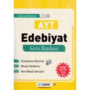 Altın Başarı Yayınları AYT Resital Serisi Edebiyat Soru Bankası