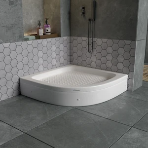 Dbbanyo Oval Duş Teknesi Panelli 70*70*20 cm