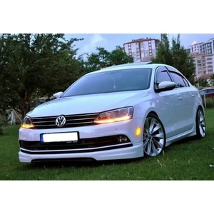 Güneşli Garaj Volkswagen Jetta Makyajlı Ön Tampon Eki - Boyasız