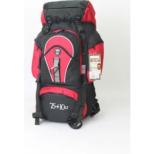 75+10 Lt Dağcı Sırt Çantası 7510 Kırmızı